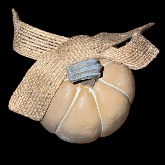 Harvest Pumpkins Figures Table Decor Gather Thanksgiving Fall - Picture 4 of 7